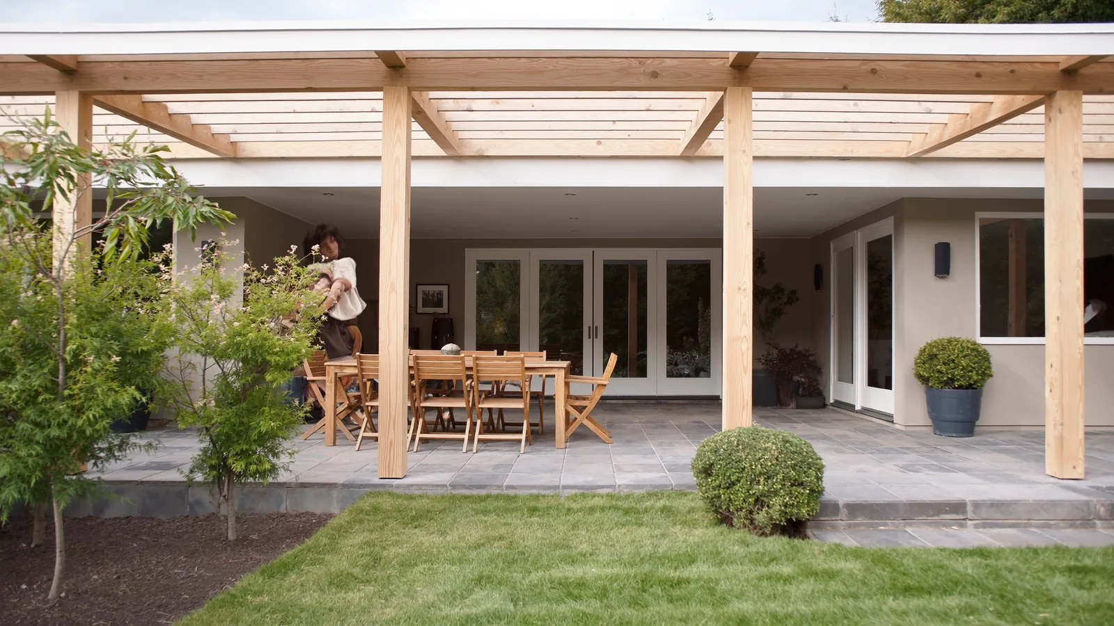 Tacoma cedar pergola